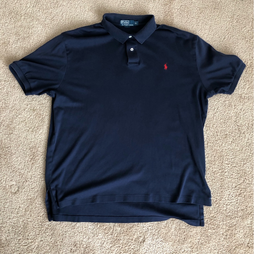 Men's Polo by Ralph Lauren Navy XL